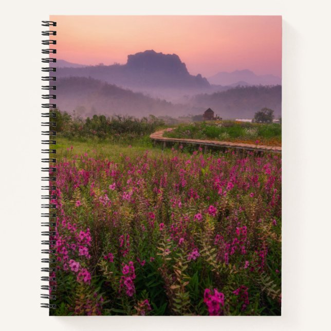 Carnet Fleurs | Chiang Dao, Chiang Mai, Thaïlande (Devant)