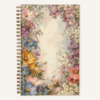 Carnet Fleurs Classiques à l'Ancienne