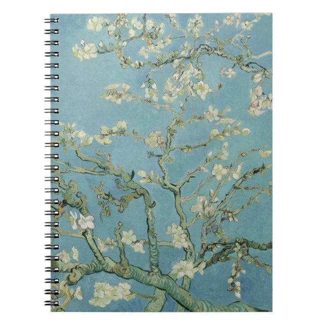 Carnet Fleurs d'amandier par Vincent Van Gogh Beaux-arts (Devant)