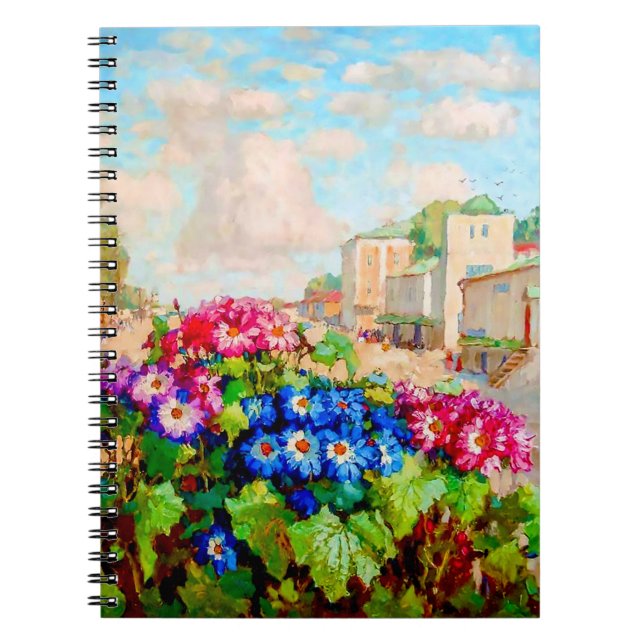 Carnet Fleurs dans la fenêtre par Konstantin Gorbatov (Devant)