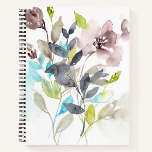 Carnet Fleurs dans le mélange