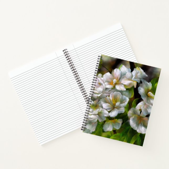 Carnet Fleurs d'Apple (Intérieur)