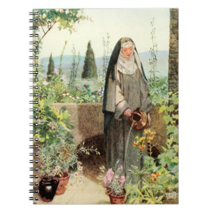 Carnet Fleurs d'arrosage St Clare d'Assisi (M 065)