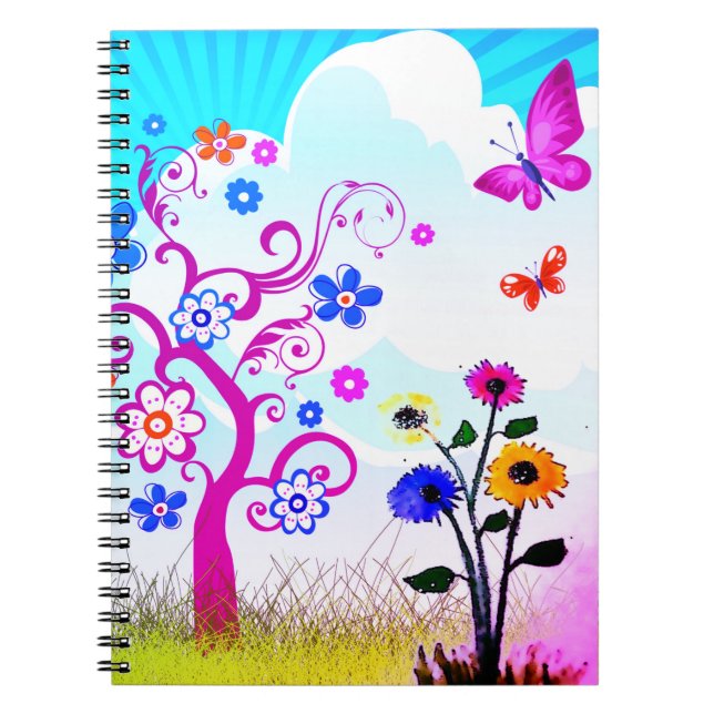 Carnet Fleurs d'art (Devant)