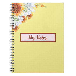 Carnet Fleurs d'automne inspirent l'école