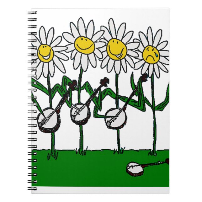 Carnet Fleurs de banjo (Devant)