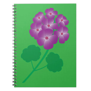 Carnet Fleurs de géranium