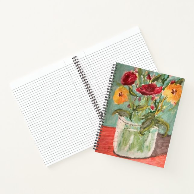 Carnet Fleurs de jardin (Intérieur)