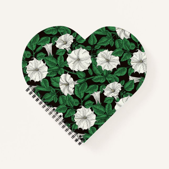 Carnet Fleurs de lune 2 (Devant)