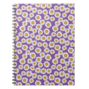 Carnet Fleurs de marguerite ditsy