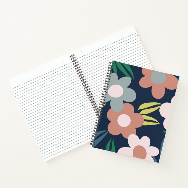 Carnet Fleurs de printemps (Intérieur)