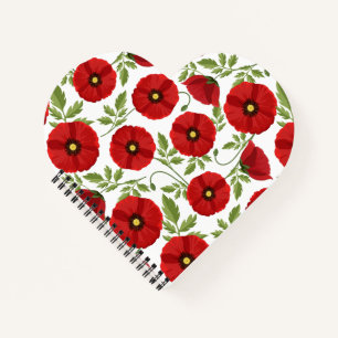 Carnet Fleurs d'été joyeuses floraison de pavot