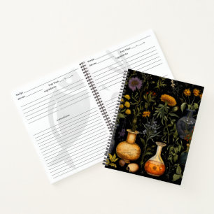Carnet Fleurs d'Imaginaires alchimiques