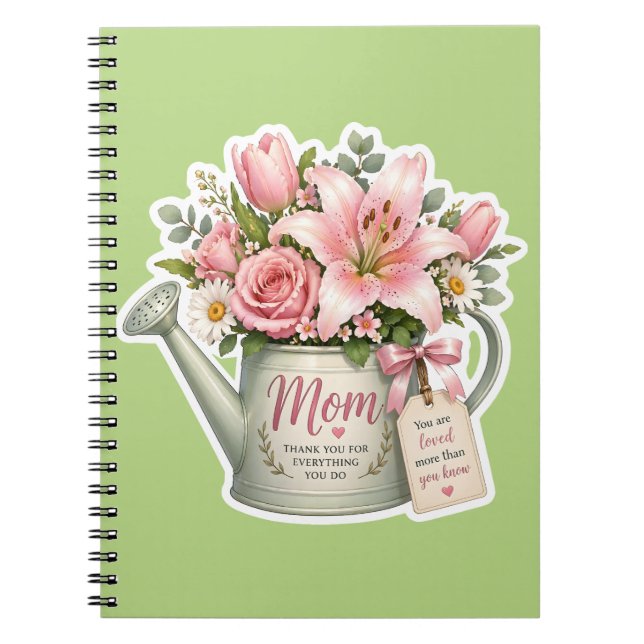 Carnet Fleurs du jardin de maman (Devant)