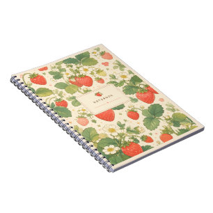 Carnet Fleurs Jardin de Fraises