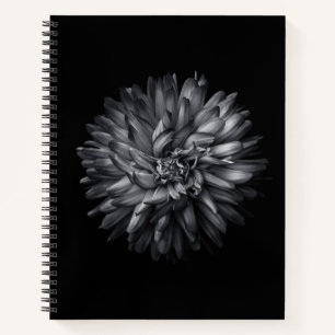 Carnet Fleurs jardins En Noir Et Blanc 20