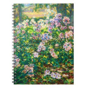 Carnet Fleurs jolies vintages Illustration Fleurs blanche