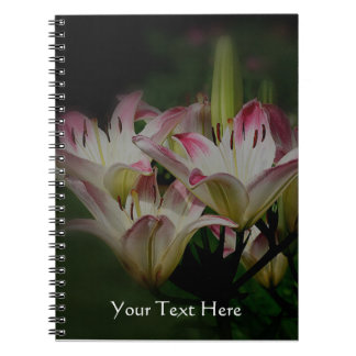 Carnet Fleurs Lys Nature