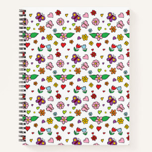 Carnet Fleurs merveilleuses conception