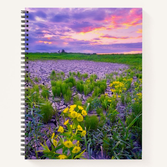 Carnet Fleurs | North Dakota Red River Valley (Devant)