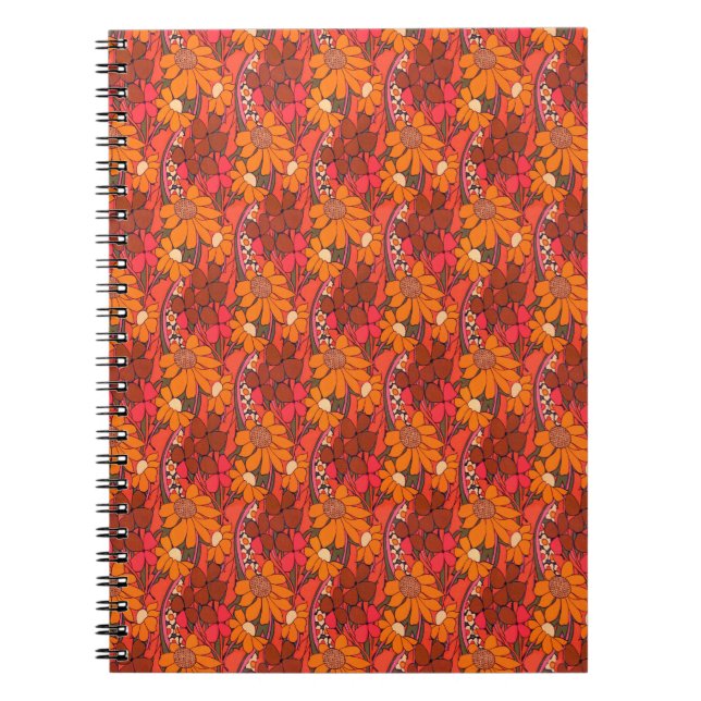 Carnet Fleurs Super tombées (Devant)