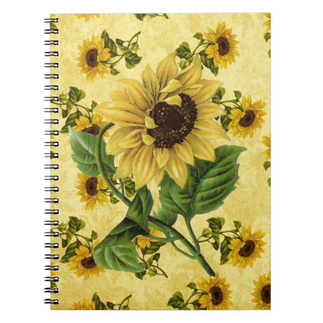 Carnet Fleurs vintages (Devant)