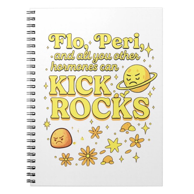 Carnet Flo & Peri Peuvent Botter des Cailloux – Drôle d'H (Devant)