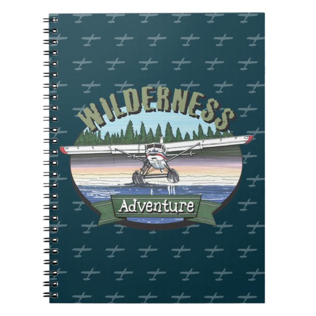 Carnet Floatplane Aviation Wilderness Adventure (Devant)