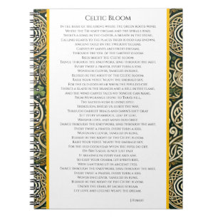 Carnet Floraison Celtique