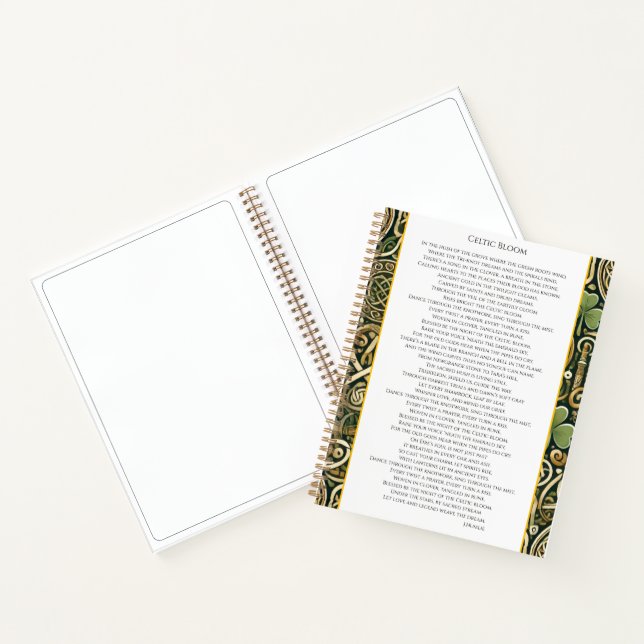 Carnet Floraison Celtique (Intérieur)