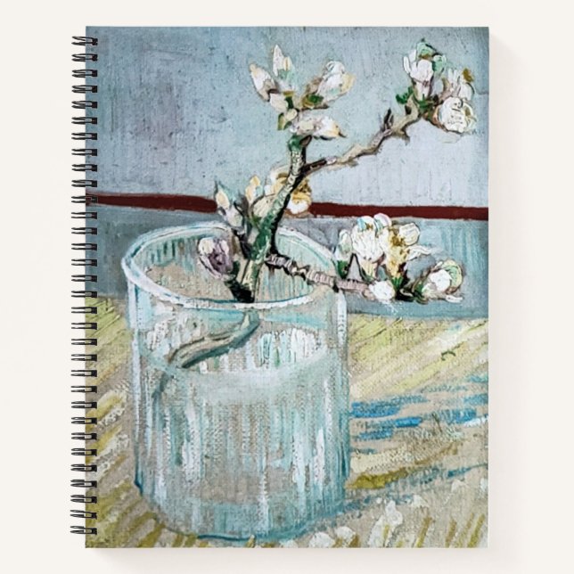 Carnet Floraison d'amandier de Van Gogh (Devant)