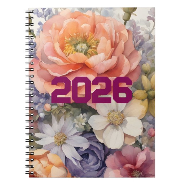 Carnet floral (Devant)