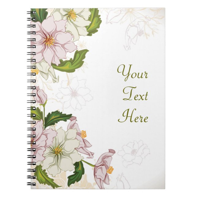 Carnet floral (Devant)