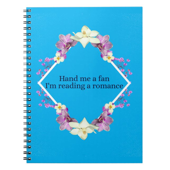 Carnet Floral Amoureux Romantique (Devant)