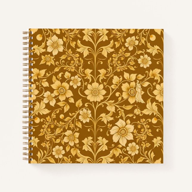 Carnet floral Art nouveau (Devant)