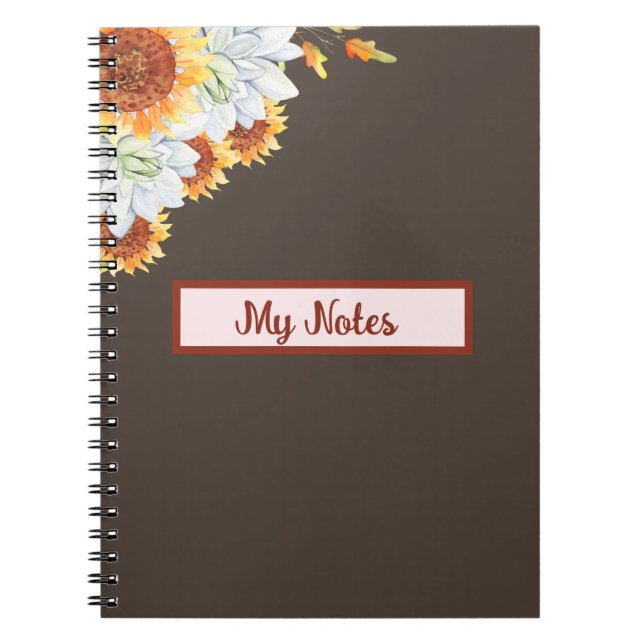 Carnet Floral Automne École Inspire (Devant)