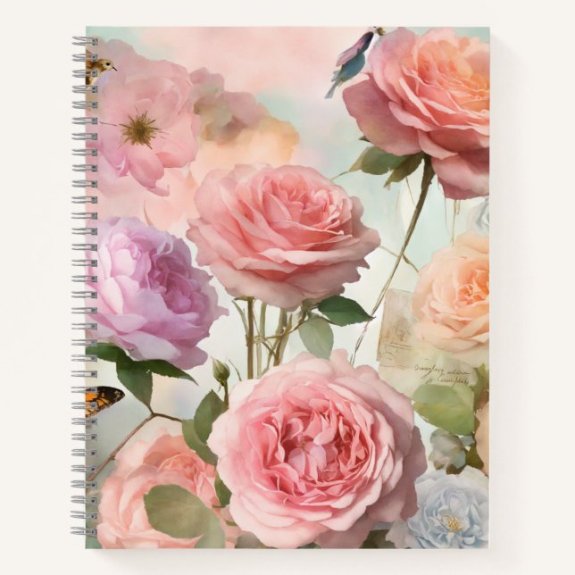 Carnet Floral Bliss (Devant)