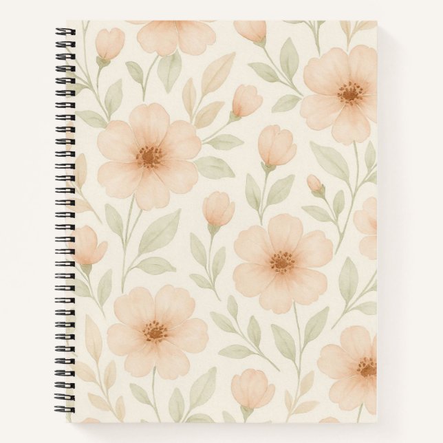 Carnet Floral & Botanical Notebook  (Devant)