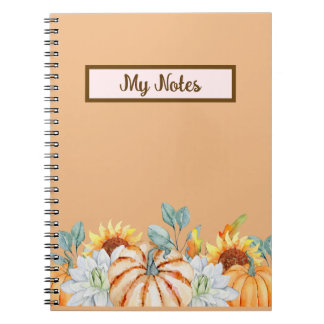 Carnet Floral Fall Inspire School