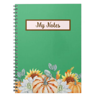 Carnet Floral Fall Inspire School