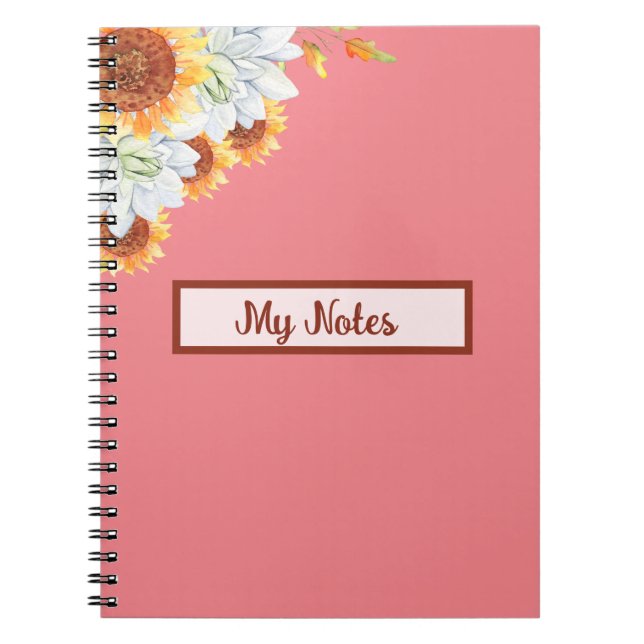 Carnet Floral Fall Inspire School (Devant)