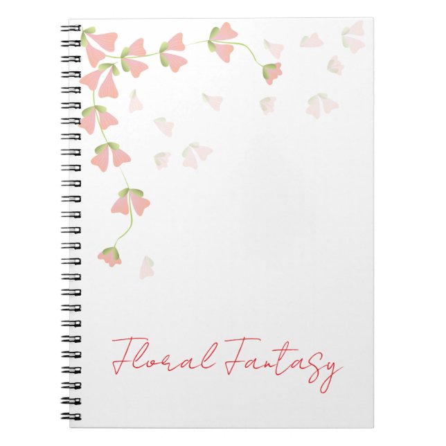 Carnet Floral Fantasy Post its (Devant)