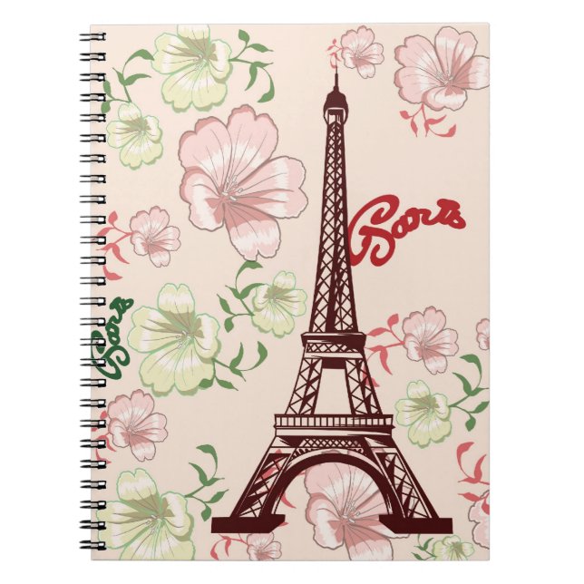 Carnet Floral français (Devant)