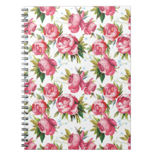 Carnet floral Girly