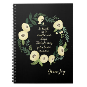 Carnet Floral moderne