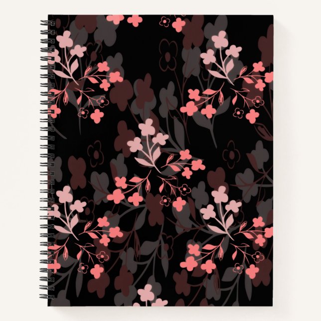 Carnet Floral notebook (Devant)