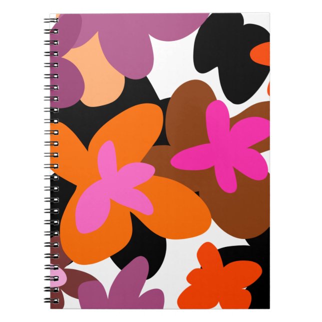 Carnet Floral pinky (Devant)