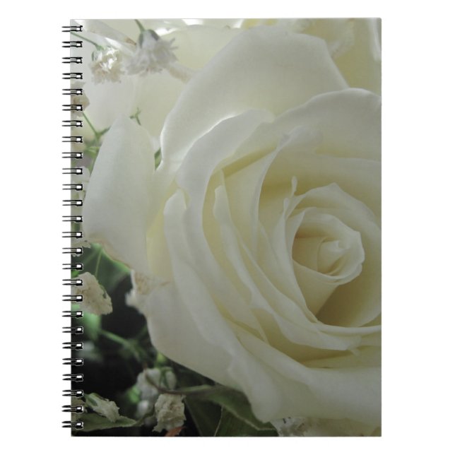 Carnet Floral rose (Devant)