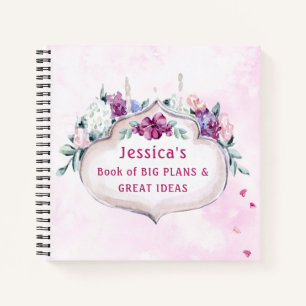 Carnet Floral rose Plans et grandes idées