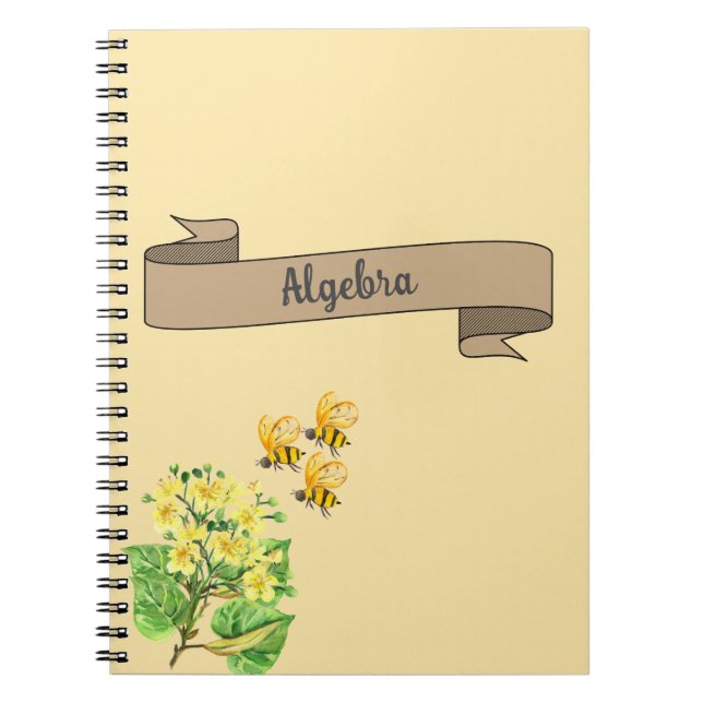 Carnet Floral School (Devant)